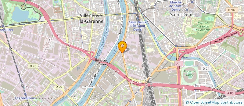 localisation de l'entreprise ICM SECURIBAIL à SAINT-DENIS