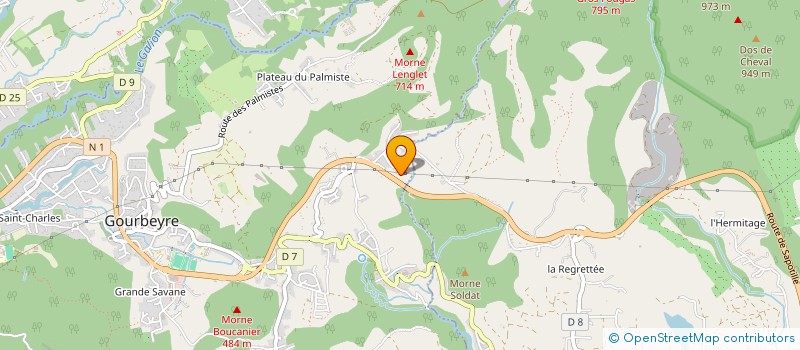 localisation de l'entreprise ICNL - LOCATIONS  GOURBEYRE