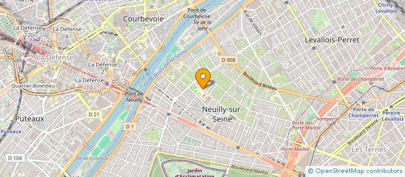 localisation de l'entreprise ICNM INTERNATIONAL CONGRESS ON NATUROPATHIC MEDECINE à NEUILLY-SUR-SEINE