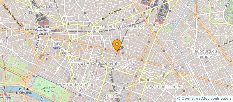localisation de l'entreprise ICO à PARIS