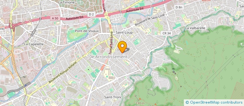 localisation de l'entreprise ICO à MARSEILLE