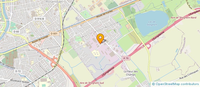 localisation de l'entreprise ICO DK  TETEGHEM-COUDEKERQUE-VILLAGE