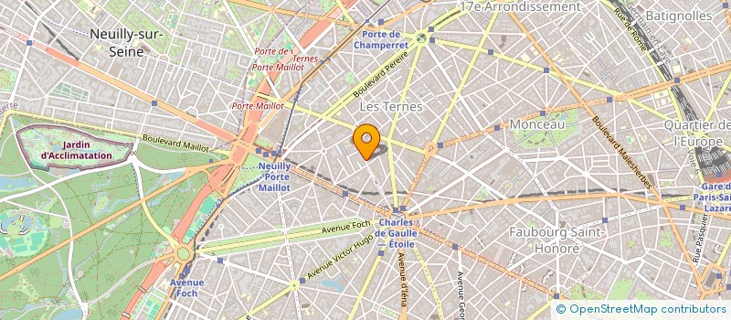 localisation de l'entreprise ICO-ELEMENTS à PARIS