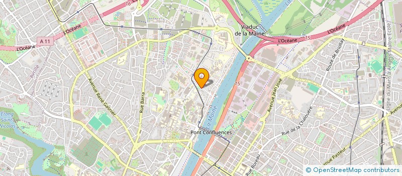 localisation de l'entreprise ICO INNOV à ANGERS