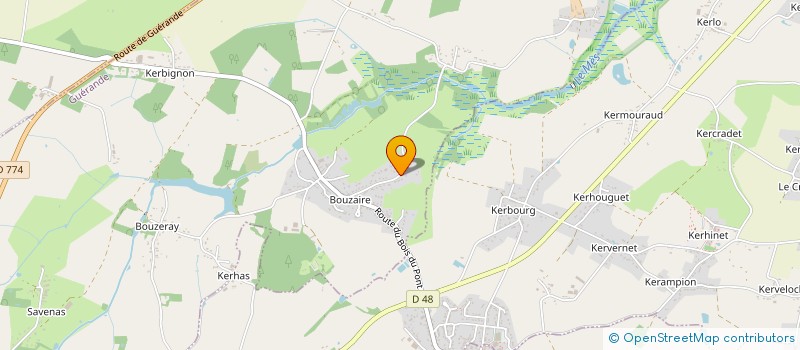 localisation de l'entreprise ICO LOC  GUERANDE