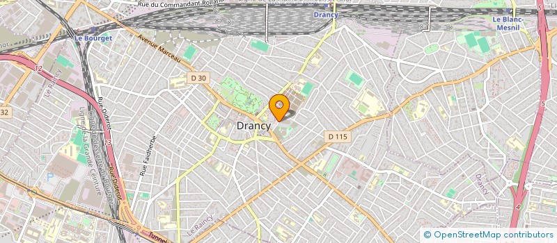 localisation de l'entreprise ICO REALIS BAT à DRANCY