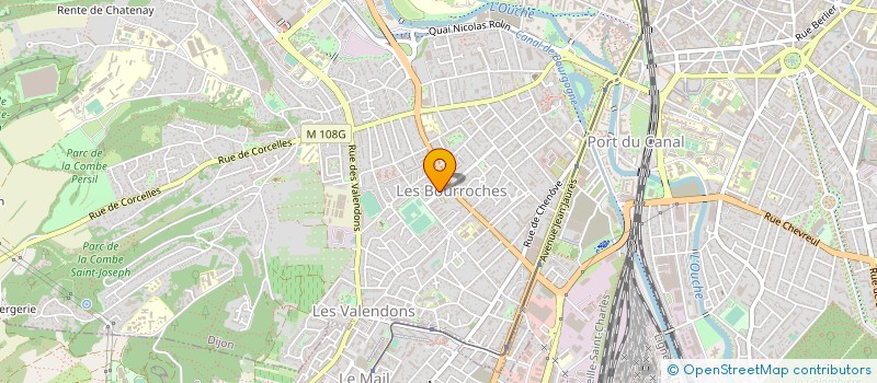 localisation de l'entreprise ICOBAT à DIJON