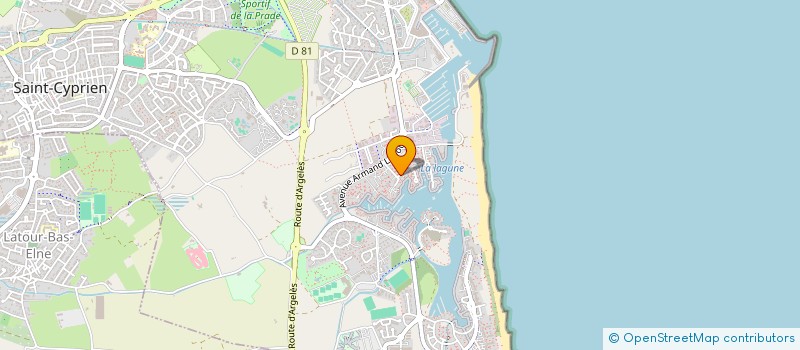 localisation de l'entreprise ICOFORM  SAINT-CYPRIEN