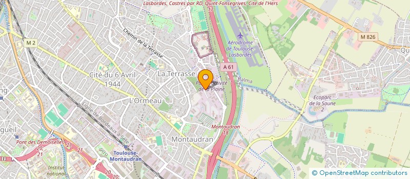 localisation de l'entreprise ICOM FRANCE à TOULOUSE