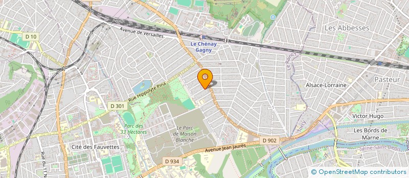 localisation de l'entreprise ICOMPULSE à NEUILLY-SUR-MARNE