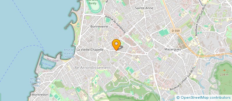 localisation de l'entreprise ICON-LOC  MARSEILLE