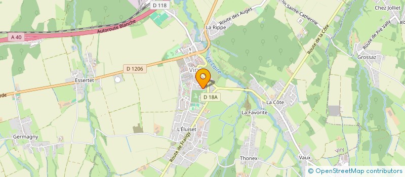 localisation de l'entreprise ICON MACHINERIES & ENGINEERING  VIRY