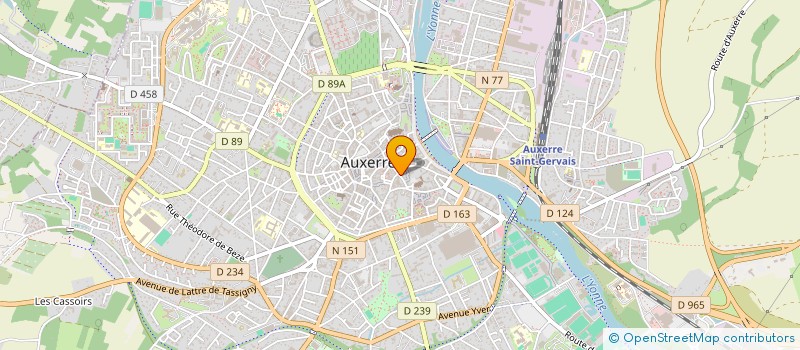 localisation de l'entreprise ICONA LATINA à AUXERRE