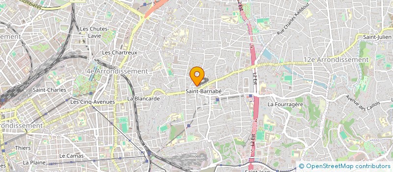 localisation de l'entreprise ICONE  MARSEILLE