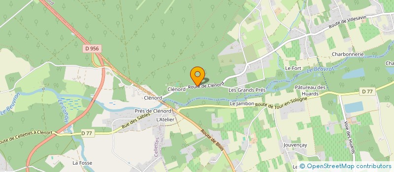 localisation de l'entreprise ICONE ASSURANCE  MONT-PRES-CHAMBORD