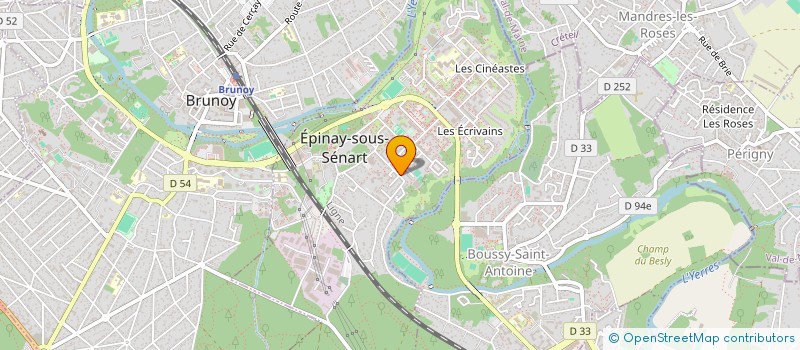 localisation de l'entreprise ICONE FRANCE TACTICAL à EPINAY-SOUS-SENART