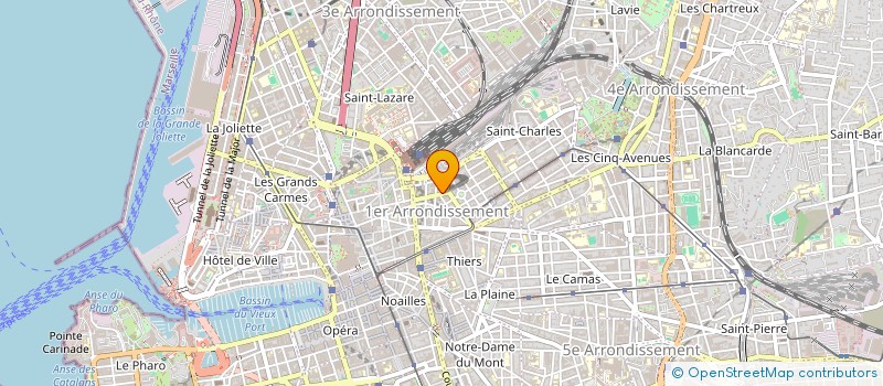 localisation de l'entreprise ICONE SARL INT CONSULTING ENTR à MARSEILLE