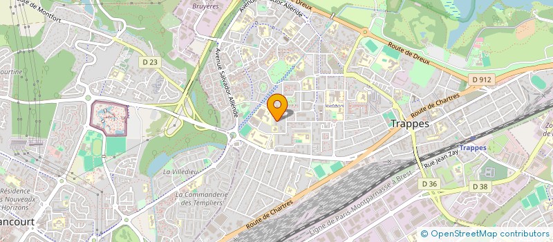 localisation de l'entreprise ICONE SECURITE  TRAPPES