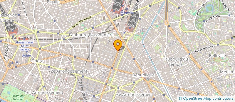 localisation de l'entreprise ICONE SERVICES  PARIS