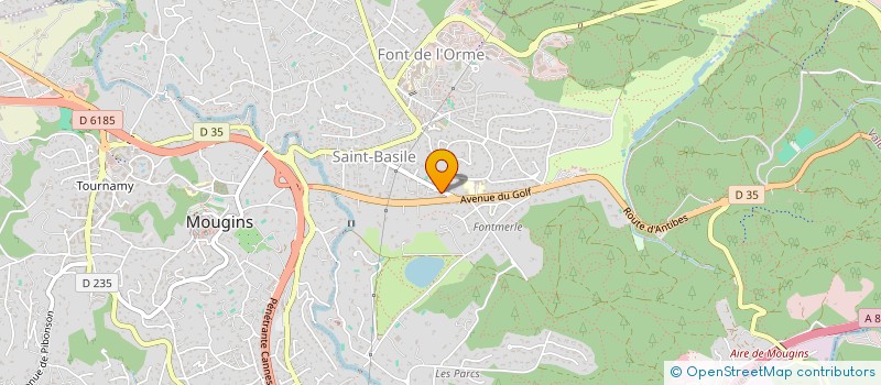 localisation de l'entreprise ICONIC BY JULIA  MOUGINS