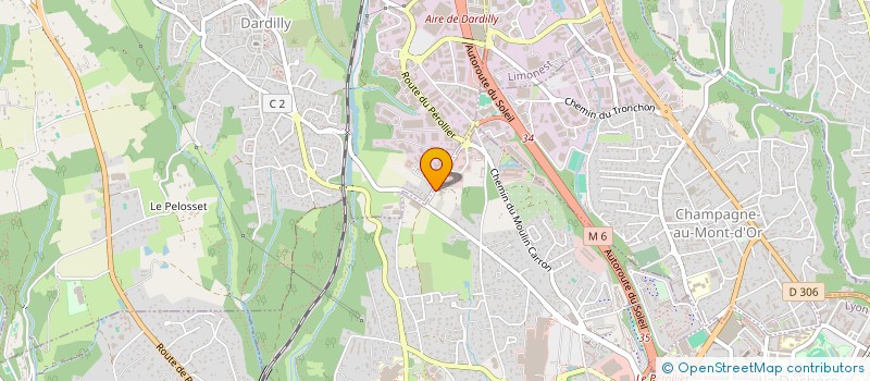 localisation de l'entreprise ICONIC COMMUNICATION  ECULLY