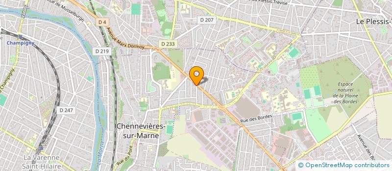 localisation de l'entreprise ICONIC CONCESSION  CHENNEVIERES-SUR-MARNE