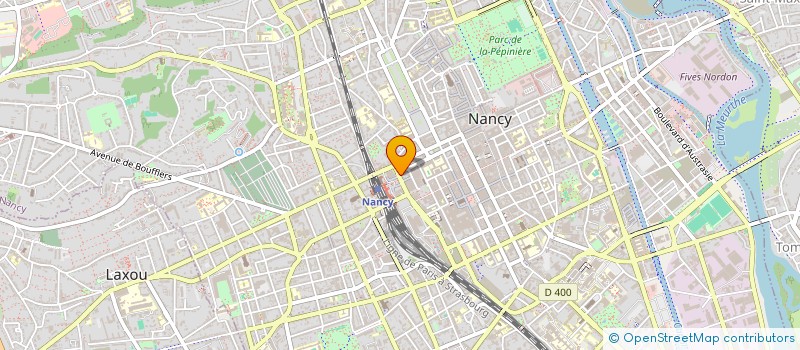 localisation de l'entreprise ICONIK CUISINES à NANCY
