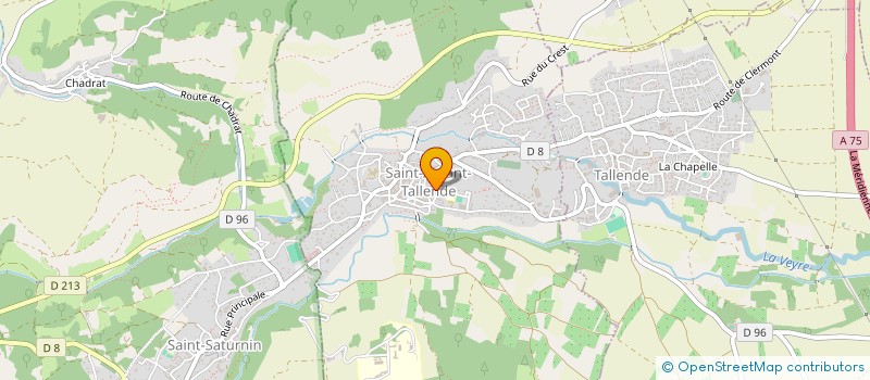 localisation de l'entreprise ICONNECT  SAINT-AMANT-TALLENDE