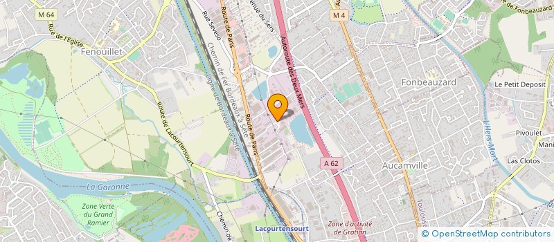 localisation de l'entreprise ICONOPLAST à AUCAMVILLE