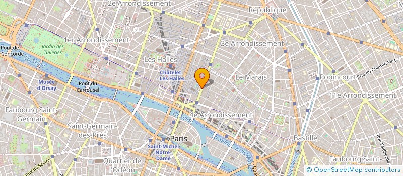 localisation de l'entreprise ICONSULTANTS à PARIS