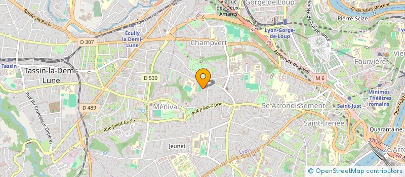 localisation de l'entreprise ICORA à LYON