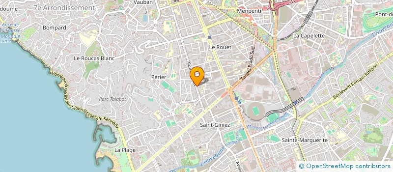 localisation de l'entreprise ICOS à MARSEILLE