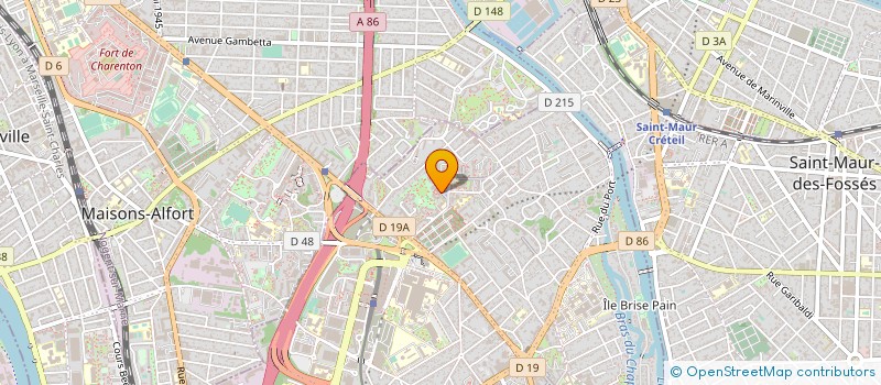 localisation de l'entreprise ICOSIUM  CRETEIL