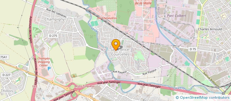 localisation de l'entreprise ICOSIUM EXPORT CONSEIL  SAINT-BRICE-COURCELLES