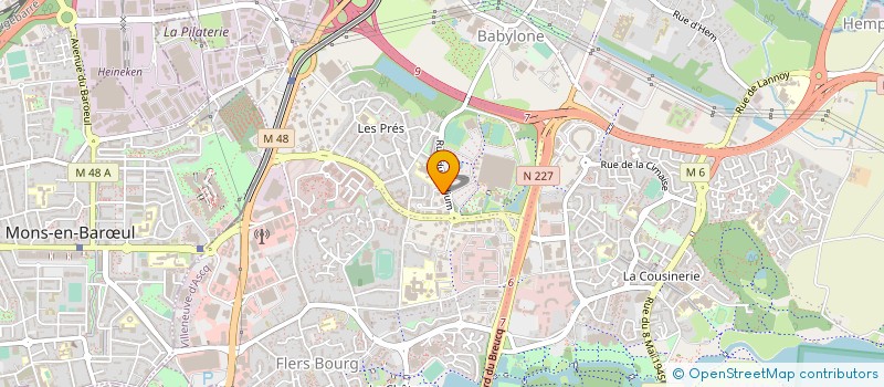 localisation de l'entreprise ICOUNT à VILLENEUVE-D'ASCQ