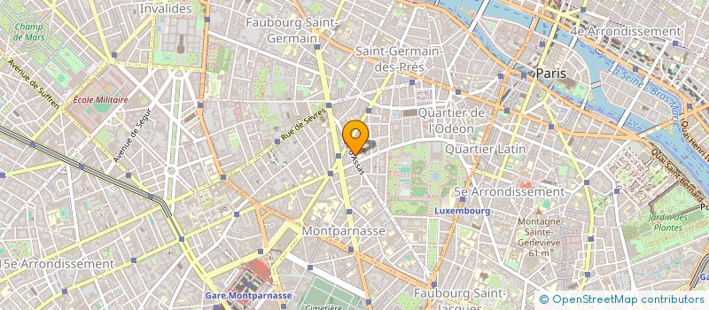 localisation de l'entreprise ICP MEDIAS à PARIS