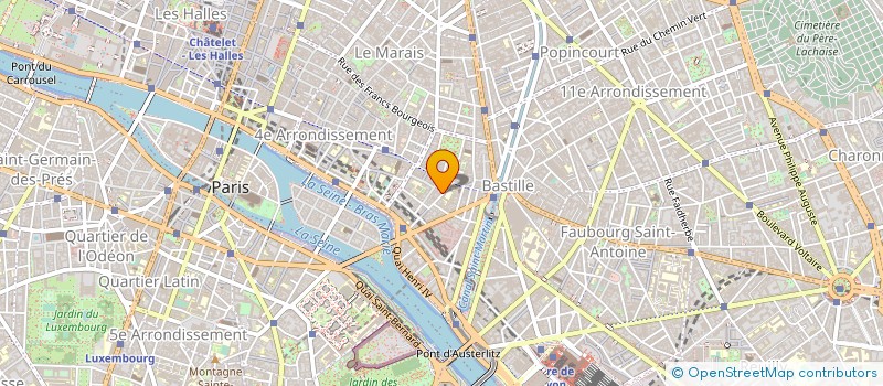 localisation de l'entreprise ICPC SETAEL à PARIS