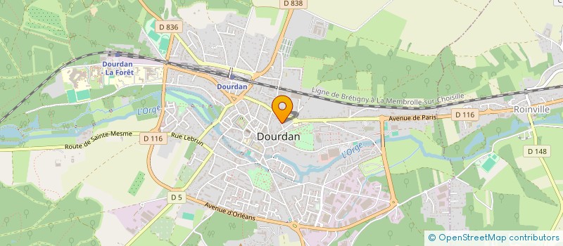 localisation de l'entreprise ICPIO à DOURDAN