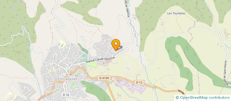 localisation de l'entreprise ICPM CONSULTING à FORCALQUIER