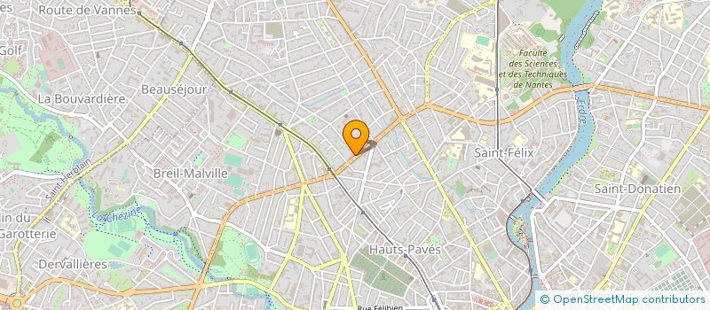 localisation de l'entreprise ICR CUISINES ET BAINS à NANTES