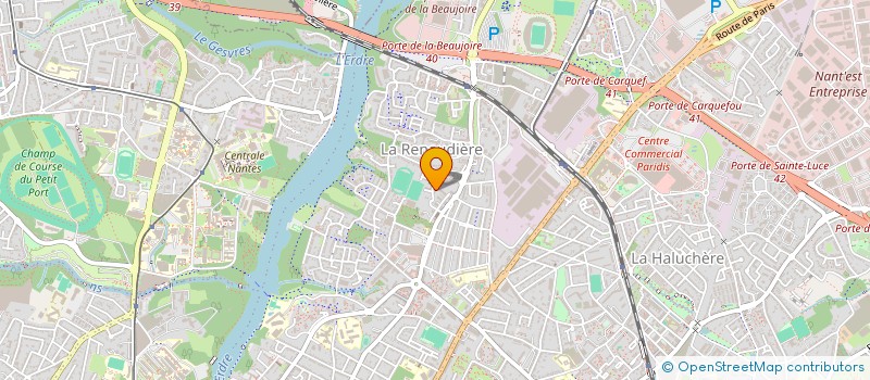 localisation de l'entreprise ICR INGENIERIE à NANTES