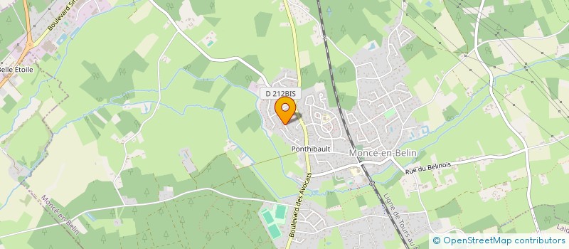 localisation de l'entreprise ICS  MONCE-EN-BELIN