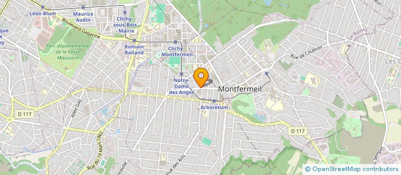 localisation de l'entreprise ICS à MONTFERMEIL