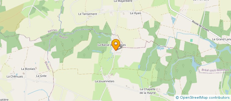 localisation de l'entreprise ICS à SAINT-MALO