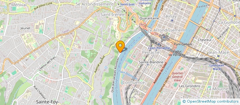 localisation de l'entreprise ICS  LA MULATIERE