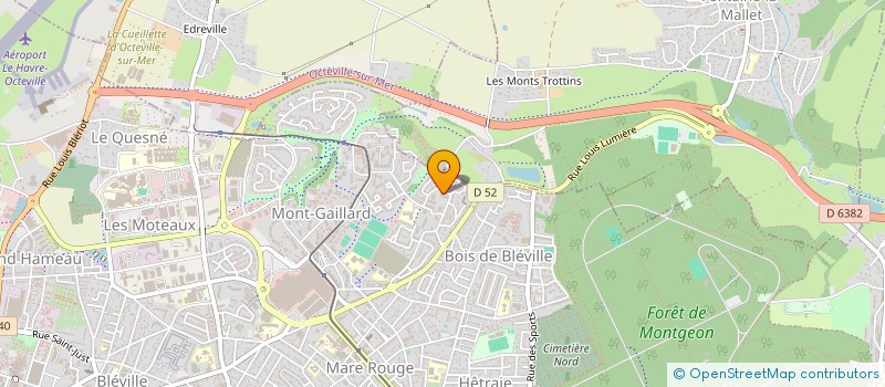 localisation de l'entreprise ICS BUNGALOW  LE HAVRE