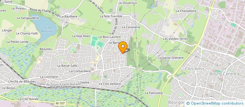 localisation de l'entreprise ICS CONSEIL  COUERON