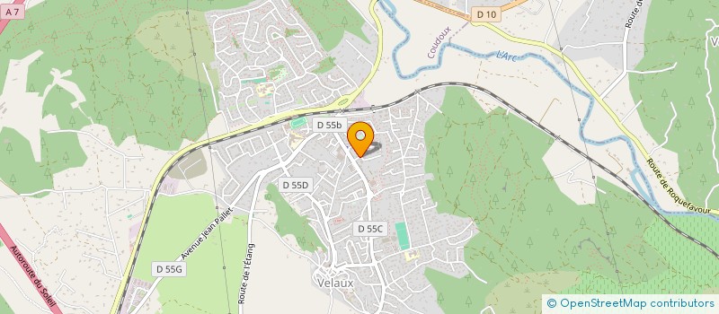 localisation de l'entreprise ICS CONSULTING à VELAUX