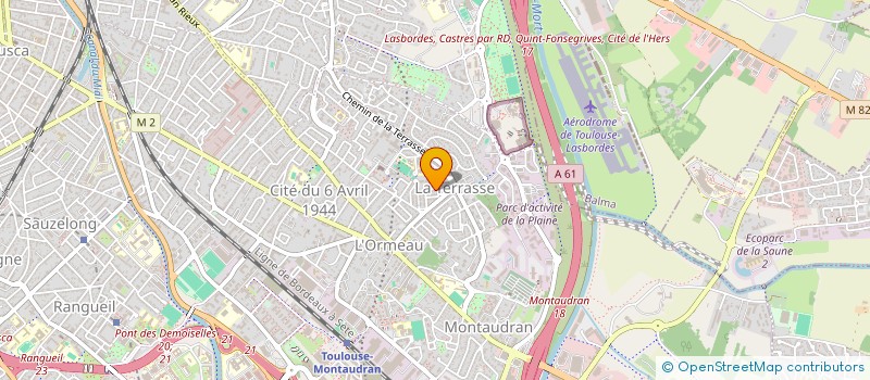 localisation de l'entreprise ICS FRUITS ET LEGUMES à TOULOUSE