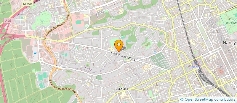 localisation de l'entreprise ICS PARC DE LA CURE D'AIR  NANCY